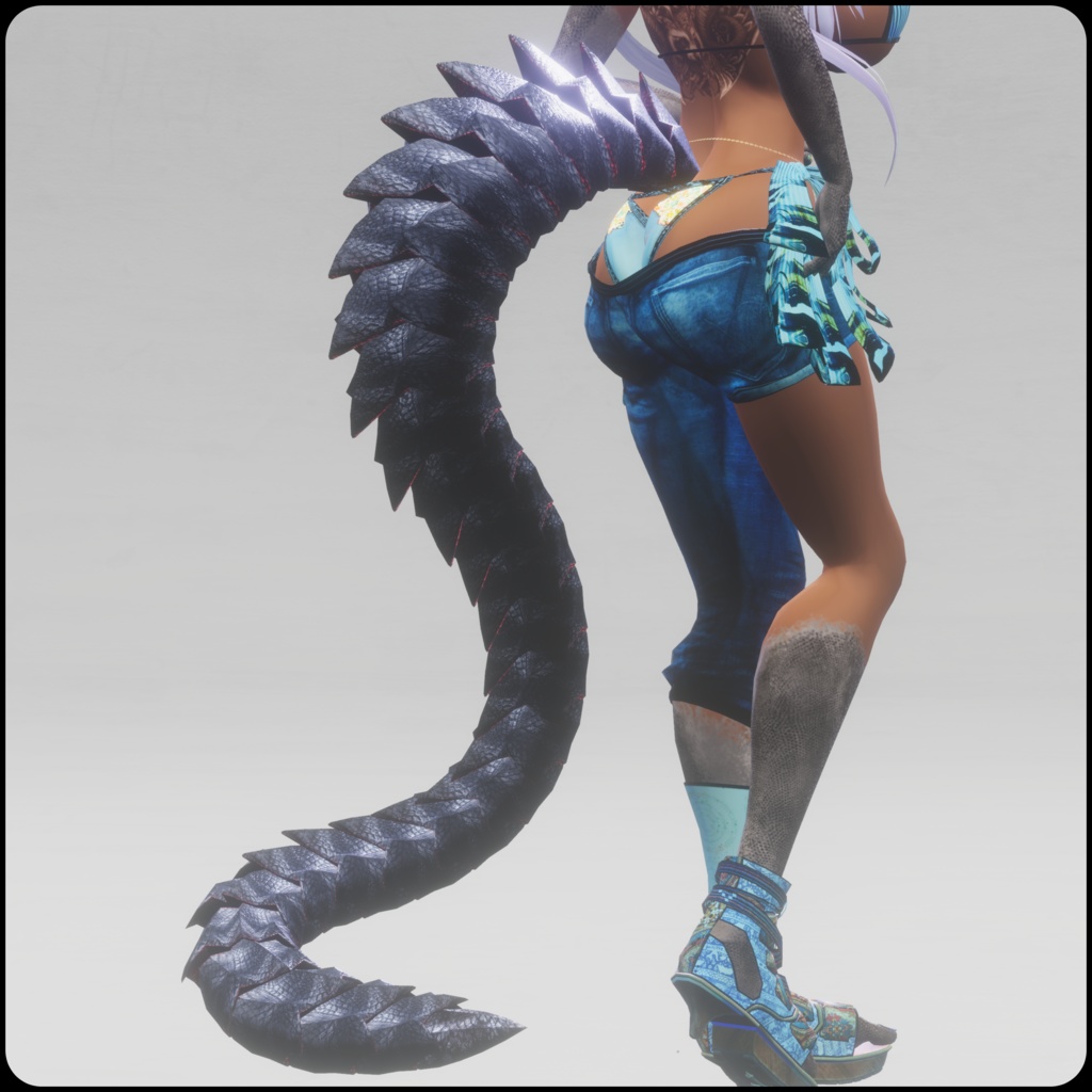 【DragonBodyシリーズ】B_蛇腹竜体+DragonTail_Z【DragonTailシリーズ】