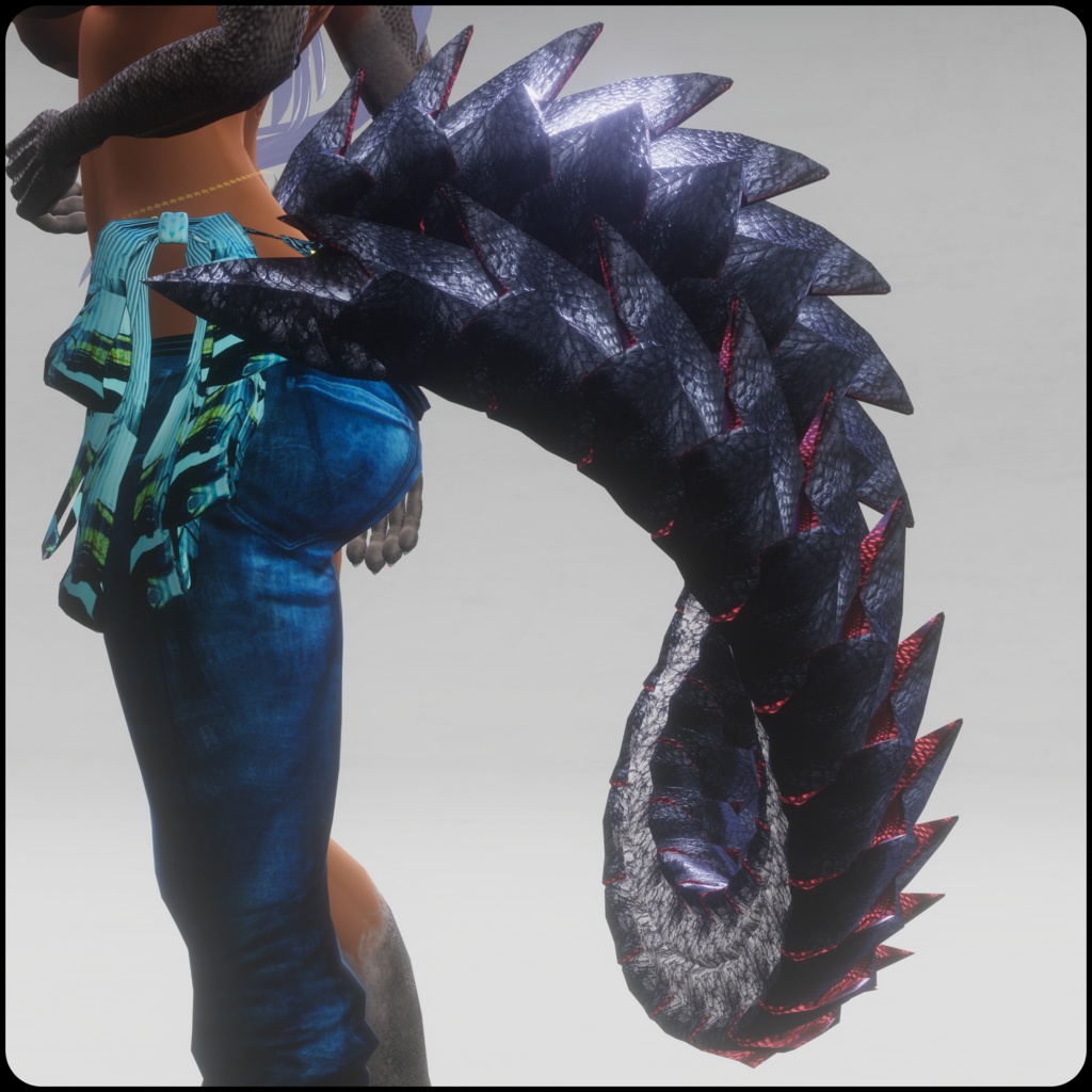 【DragonBodyシリーズ】B_蛇腹竜体+DragonTail_Z【DragonTailシリーズ】