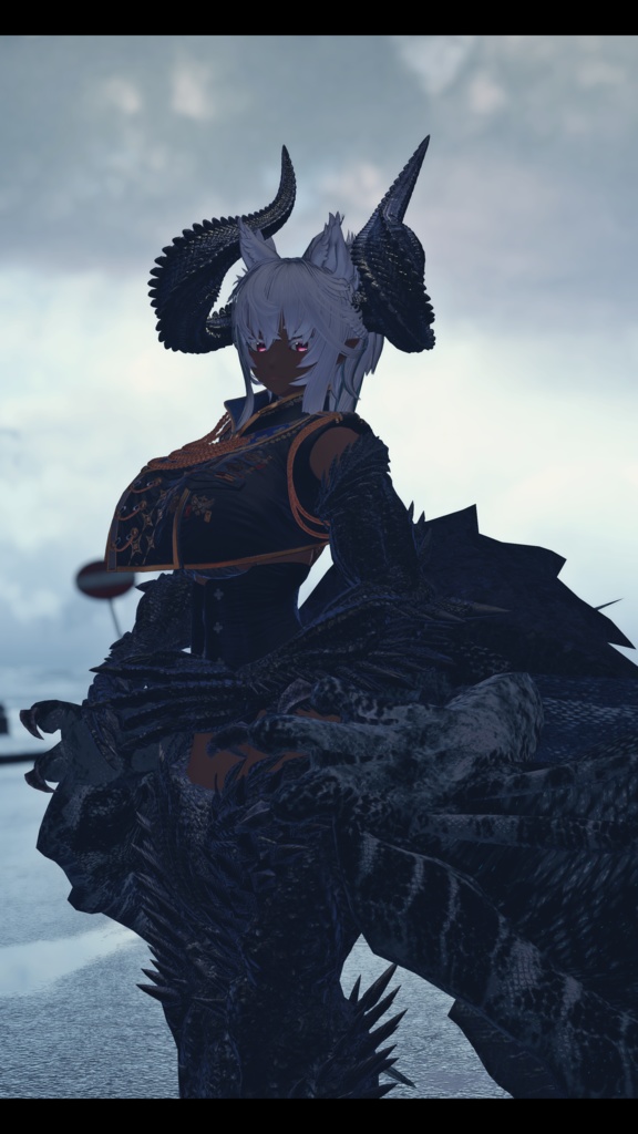 【DragonARMシリーズ】D_黒龍ARM【3Dモデル衣装・装飾品】