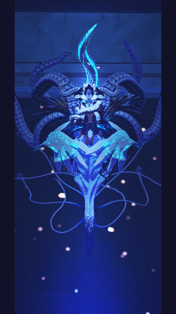 【DragonParts】DeepSeaDragonParts『白触-WhiteTentacle-』【3Dモデル衣装・装飾品】