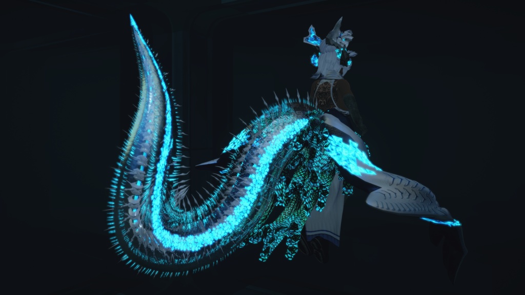 【DragonTailシリーズ】DragonTail_02_K プラスト・レプトケファルス【3Dモデル衣装・装飾品】