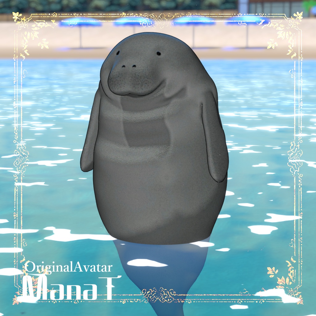 【オリジナル3Dモデル】ManaT