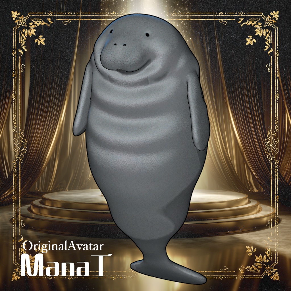 【オリジナル3Dモデル】ManaT