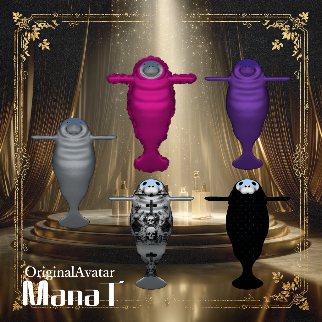 【オリジナル3Dモデル】ManaT