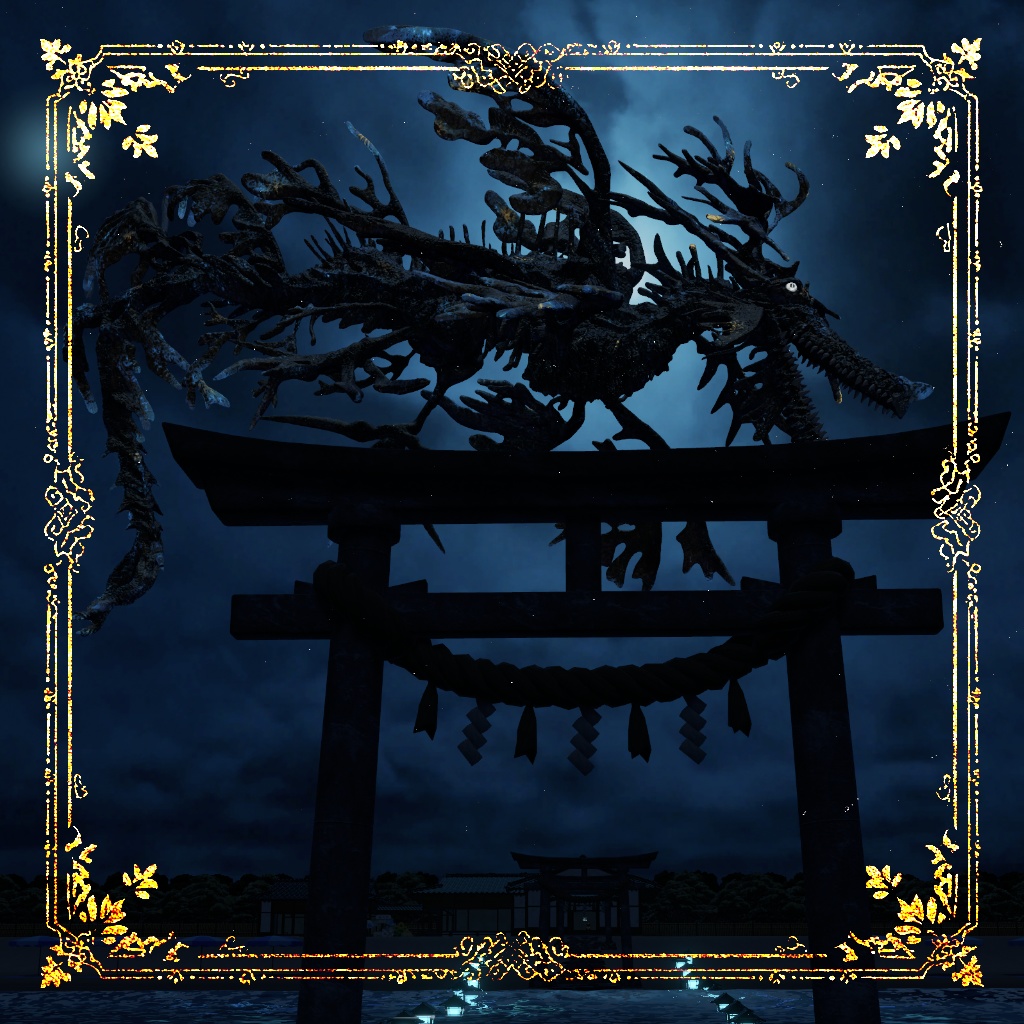 【オリジナル3Dモデル】LeafyAmphiptere_SeaDragon