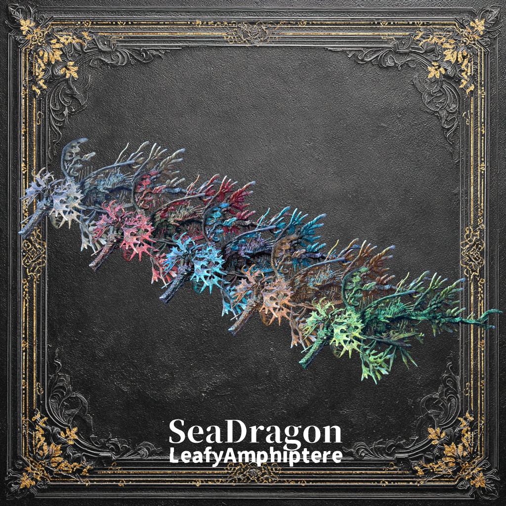 【オリジナル3Dモデル】LeafyAmphiptere_SeaDragon
