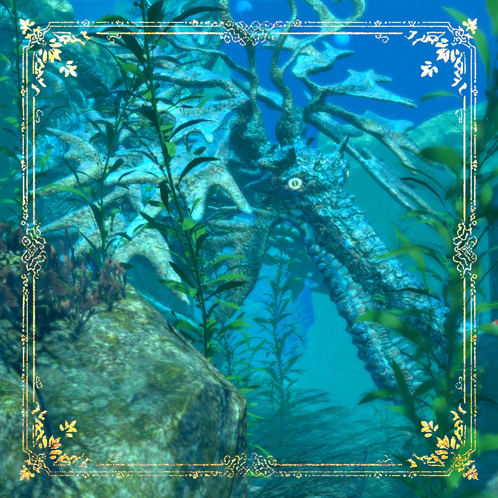 【オリジナル3Dモデル】LeafyAmphiptere_SeaDragon