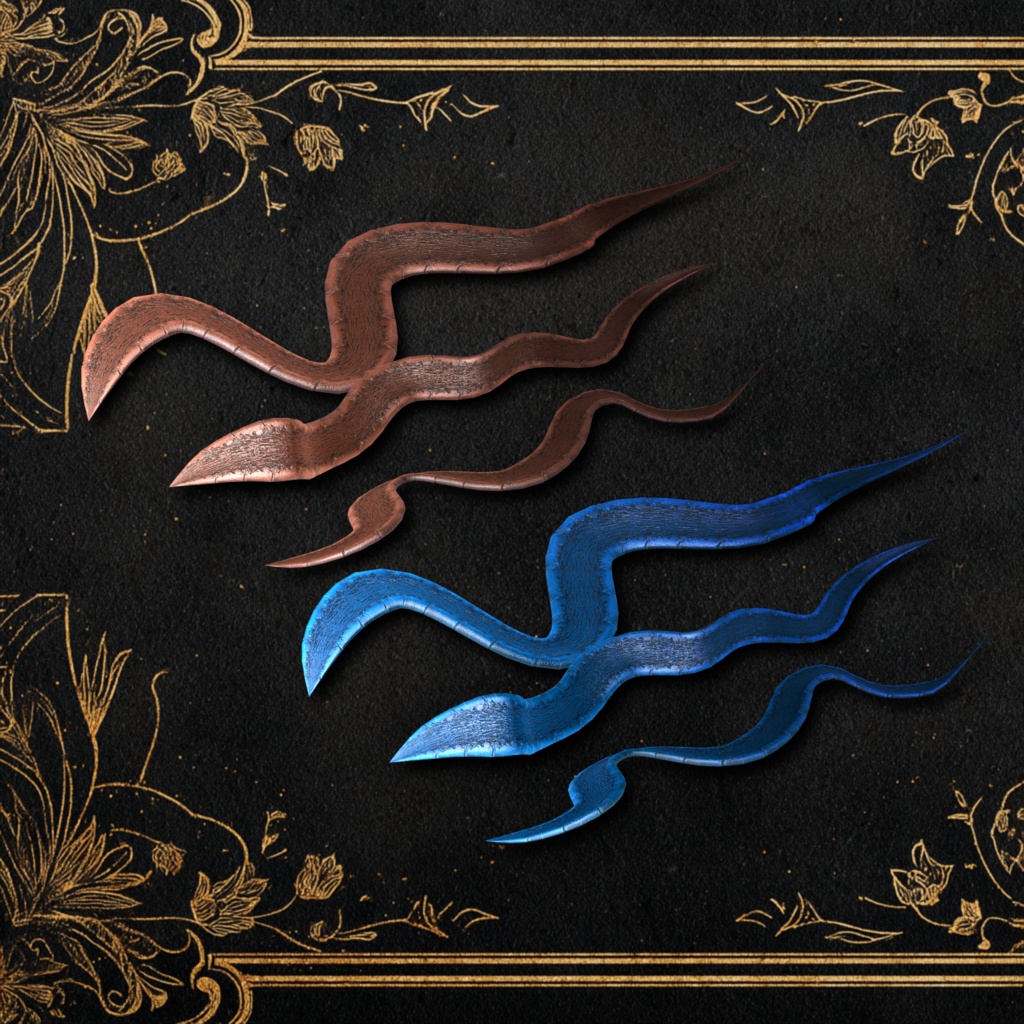 ClothFins【3Dモデル衣装・装飾品】