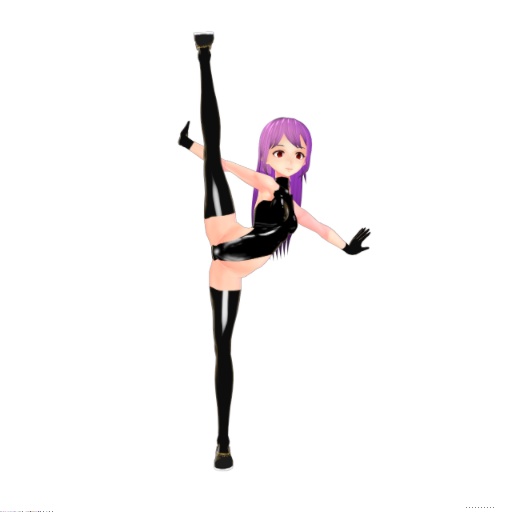 【VRoid/VRMお人形遊びPC】拳法ポーズ1