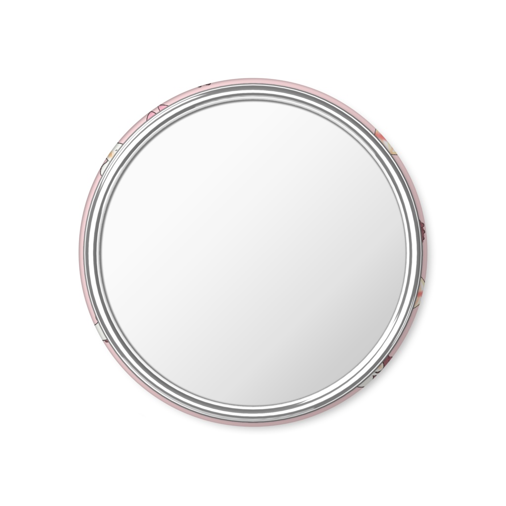 春の和おもち缶ミラー