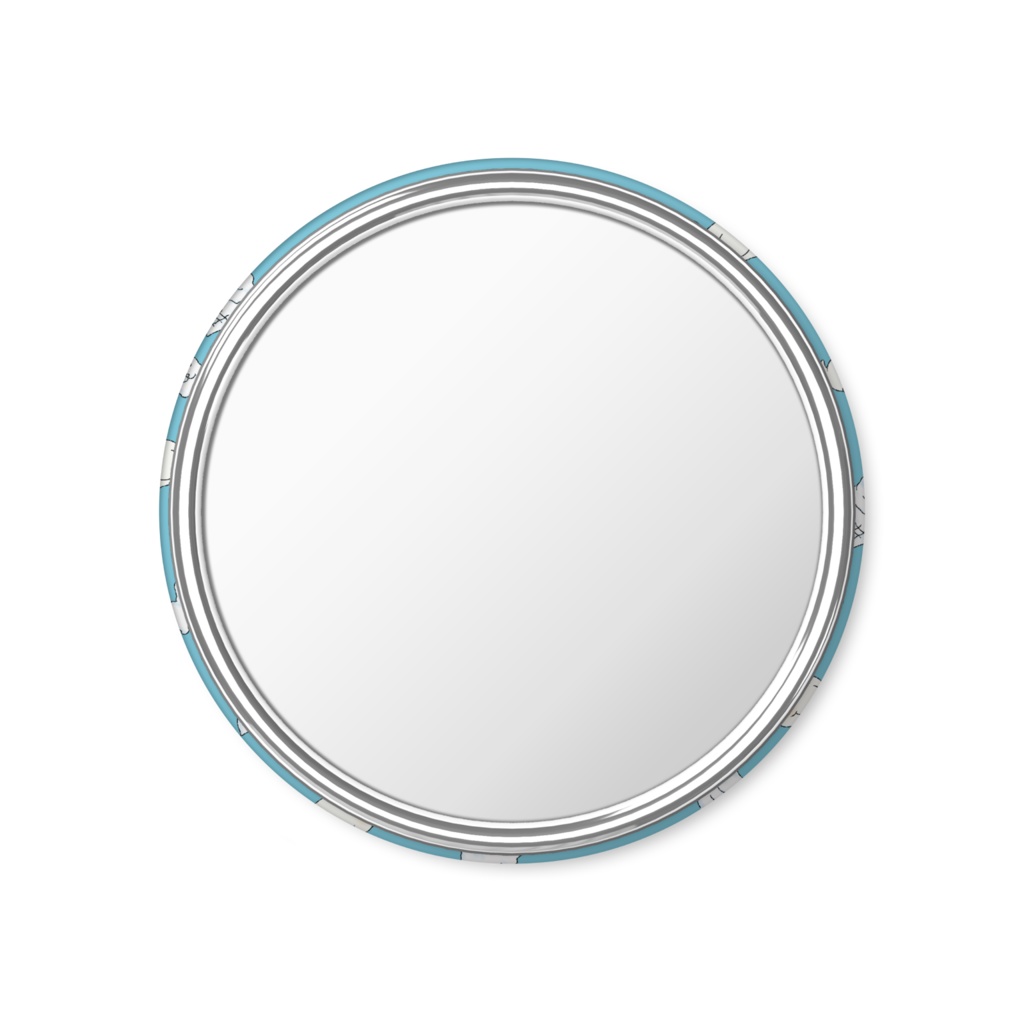 空飛ぶおもちの缶ミラー