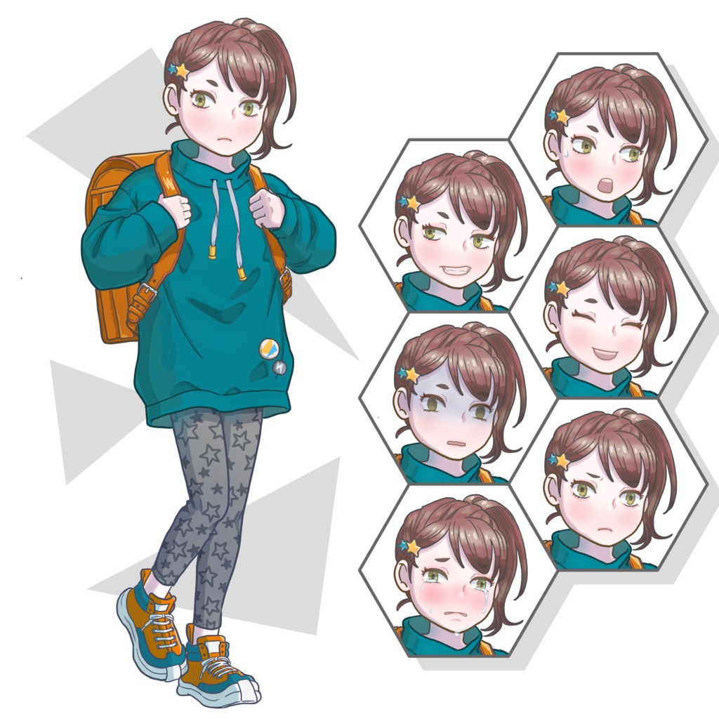 ランドセル小学生