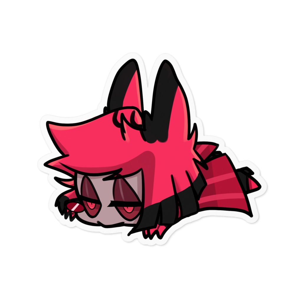 Chibi Alastor - Hazbin hotel sticker