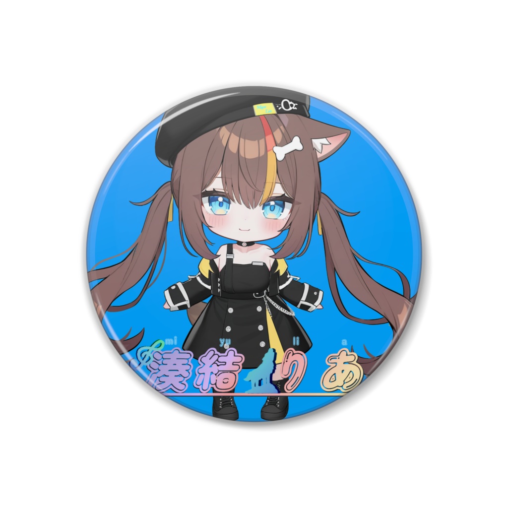 【缶バッジ】湊結りあ ミニキャラA 38mm