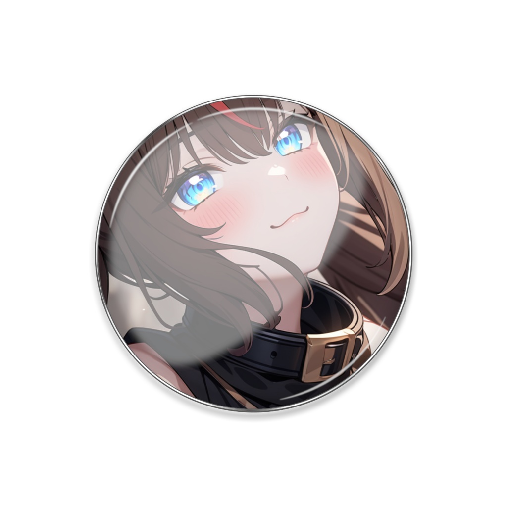 【ピンバッジ】湊結りあ 微笑みかけ　25mm