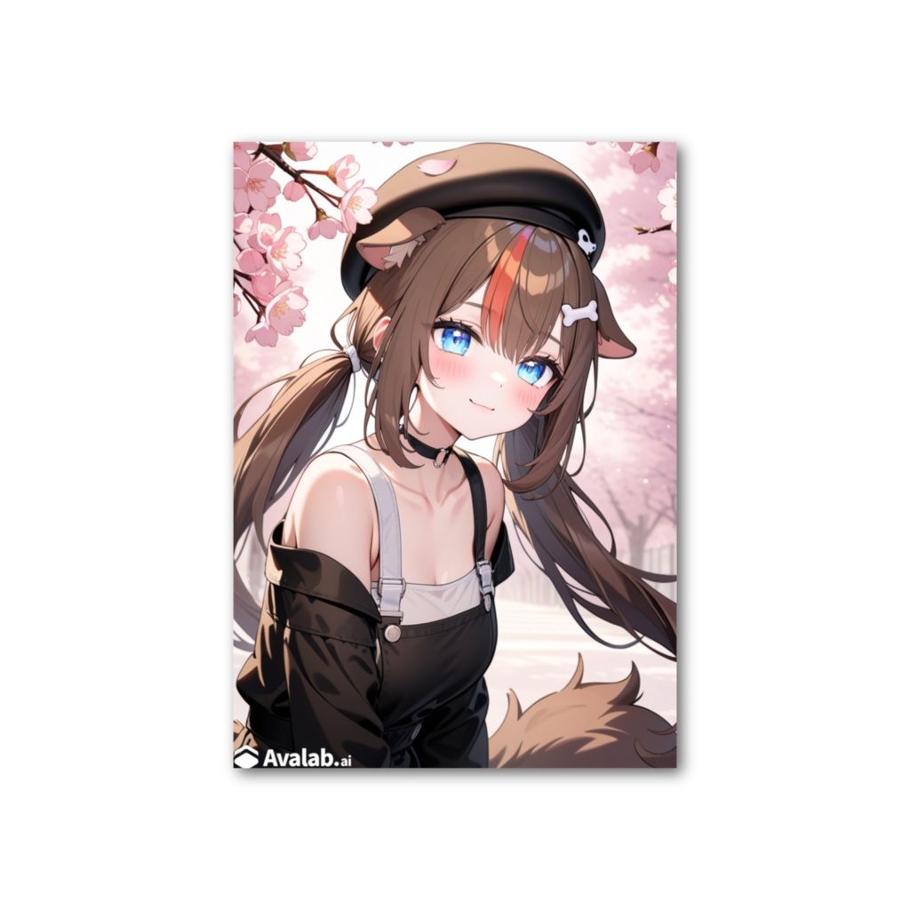 【フォト風カード】湊結りあ　花見A