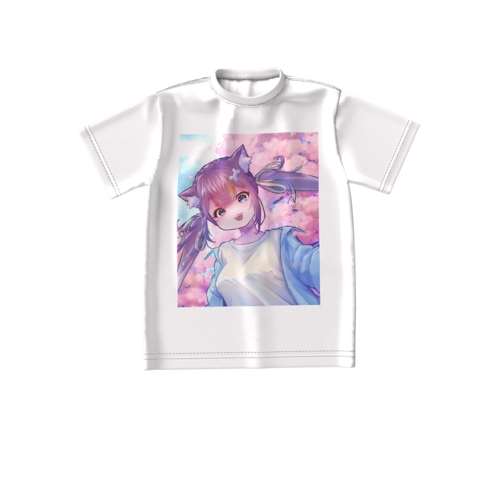 【ビッグシルエットTシャツ】湊結りあ×P.F.H　桜 歌ってみた 2026