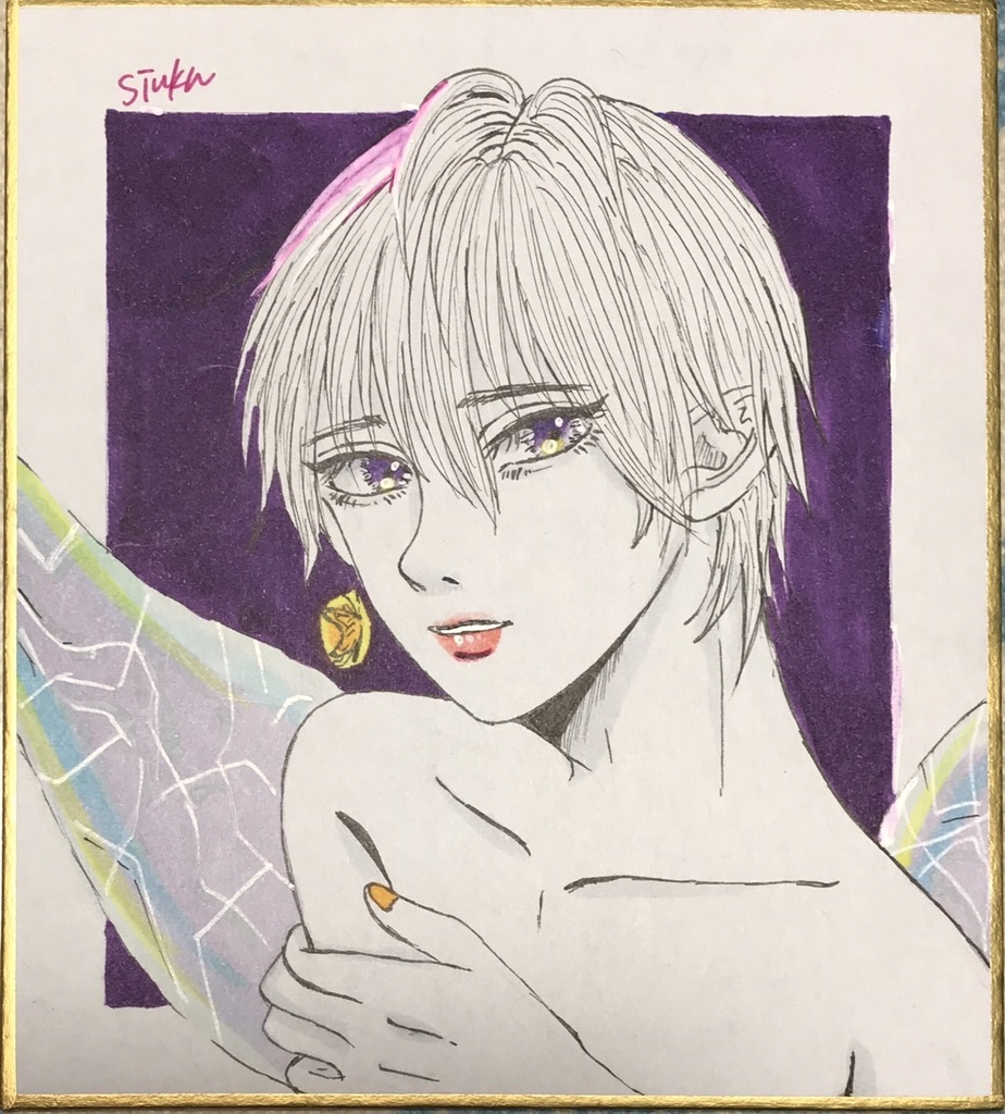 ミニ色紙  Fairy①