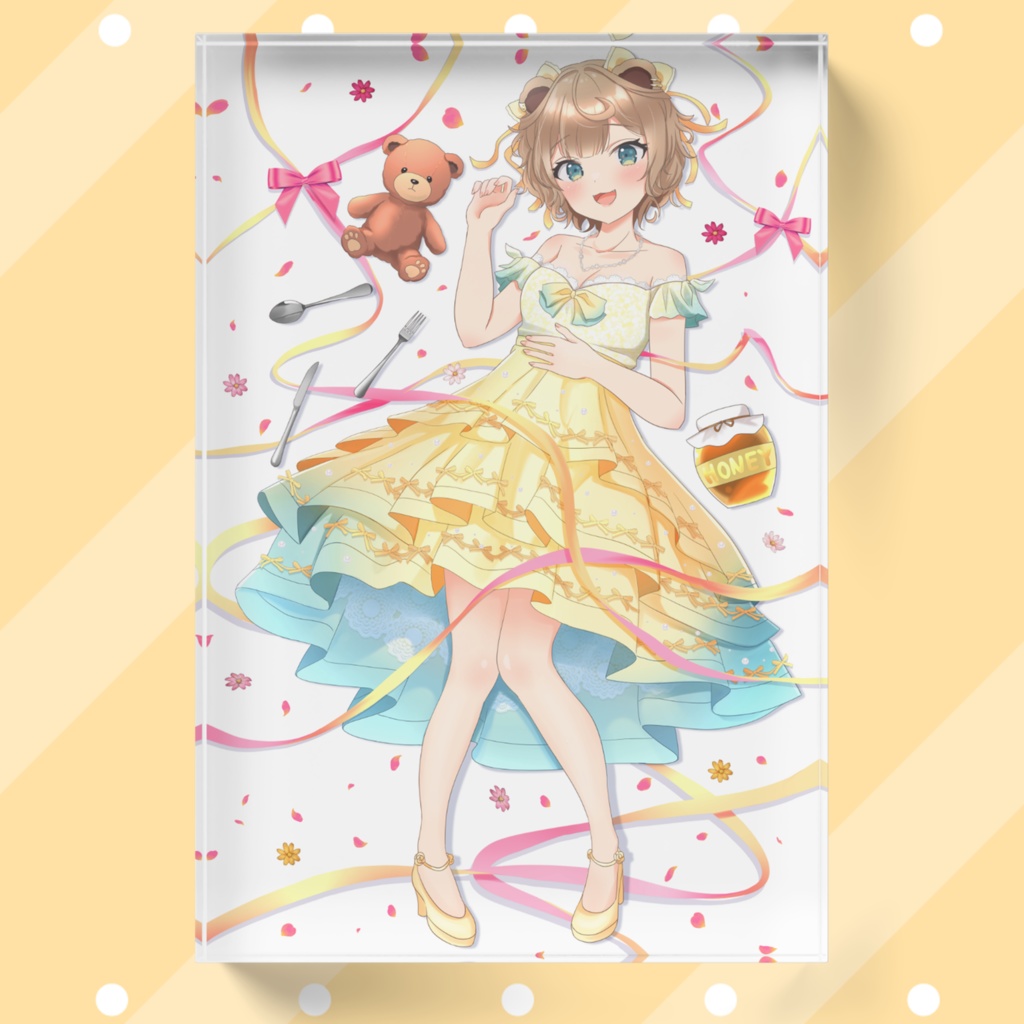 生誕グッズ★アクリルブロック