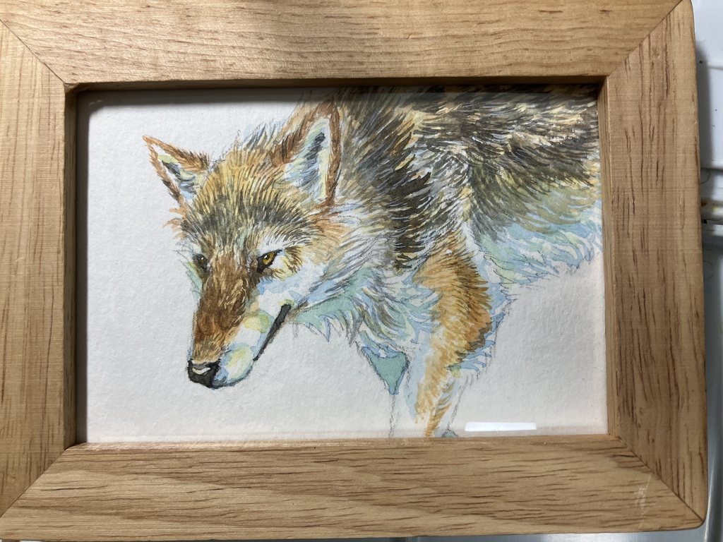 「追い来る」原画（L版）