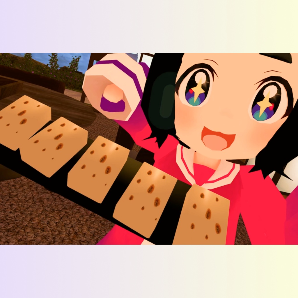 【VRChat PhysBones対応ギミック】 伸びるもちもち かくもち