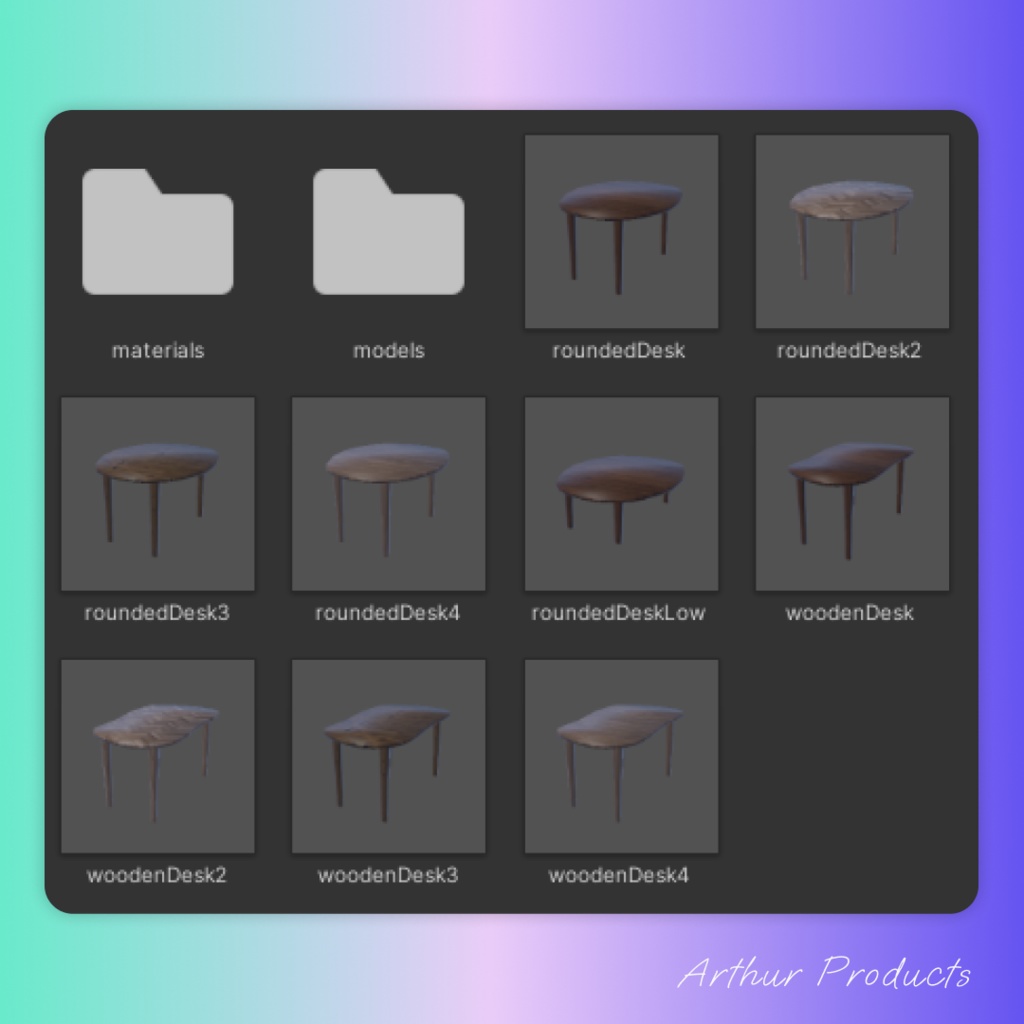 ハンドメイドな椅子と机15点セット