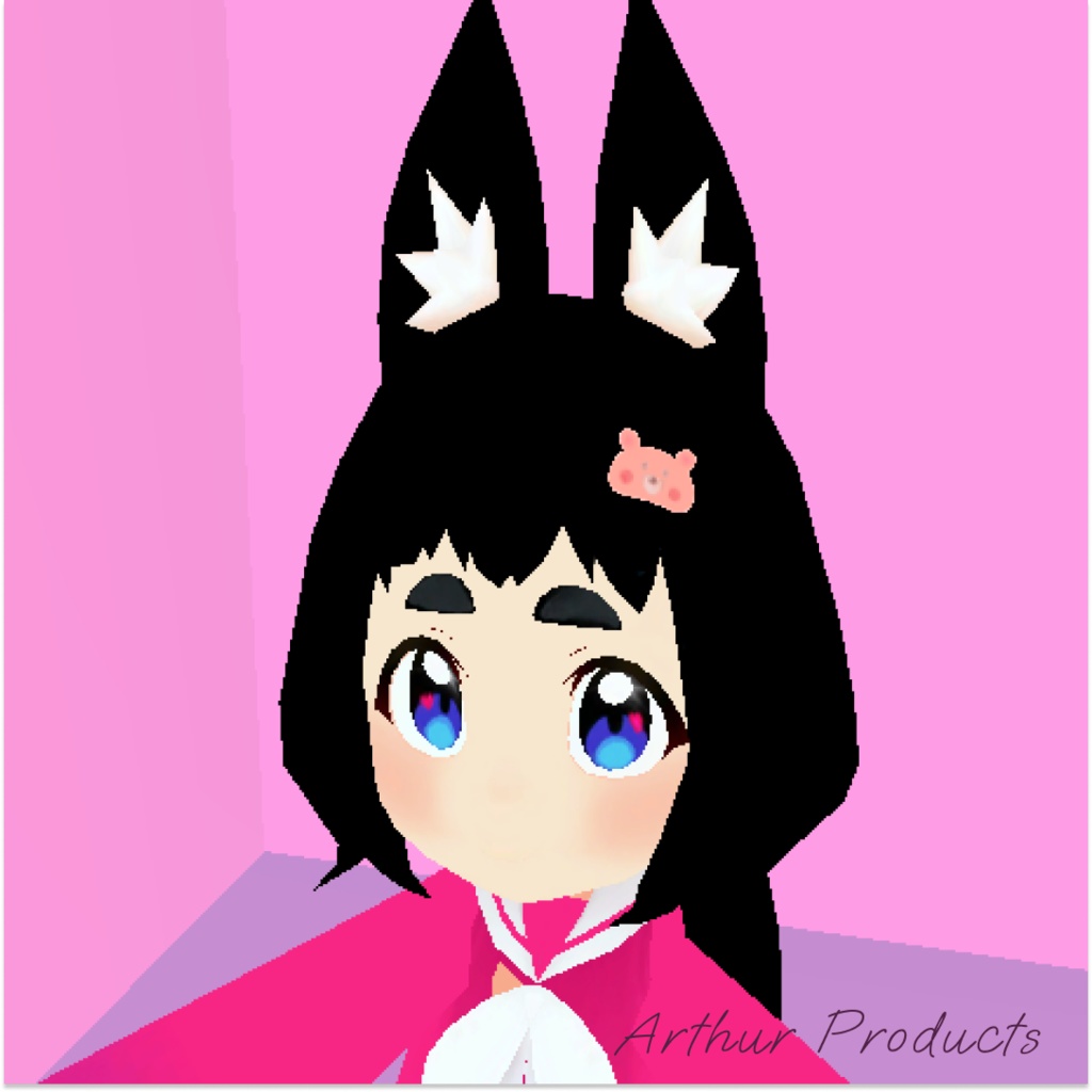 ✨ おっとりくまのバッジ ヘアピン