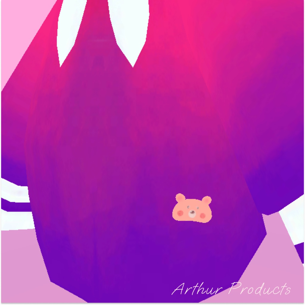 ✨ おっとりくまのバッジ ヘアピン