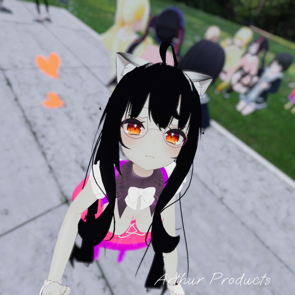 【舞夜対応】キャット・グラス🐈