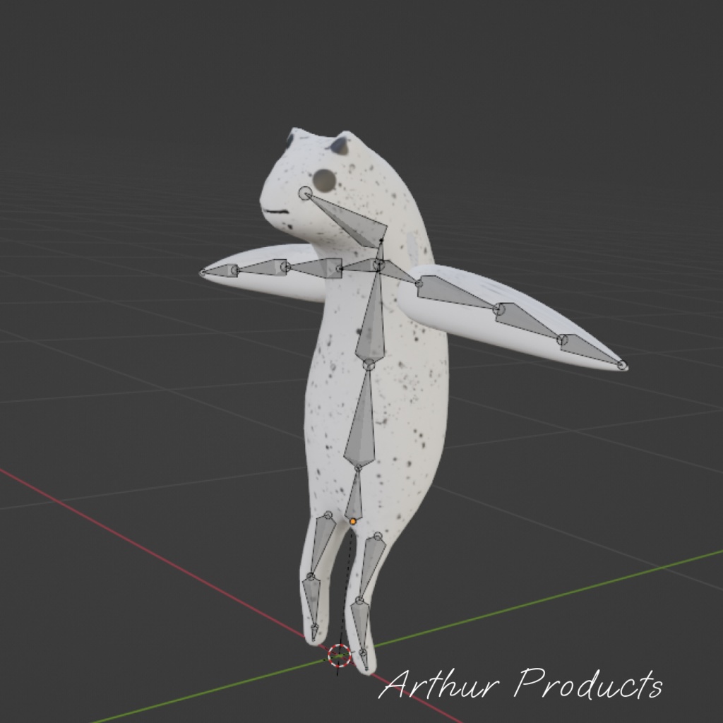 腕付きAkyo 踊れる&触れる