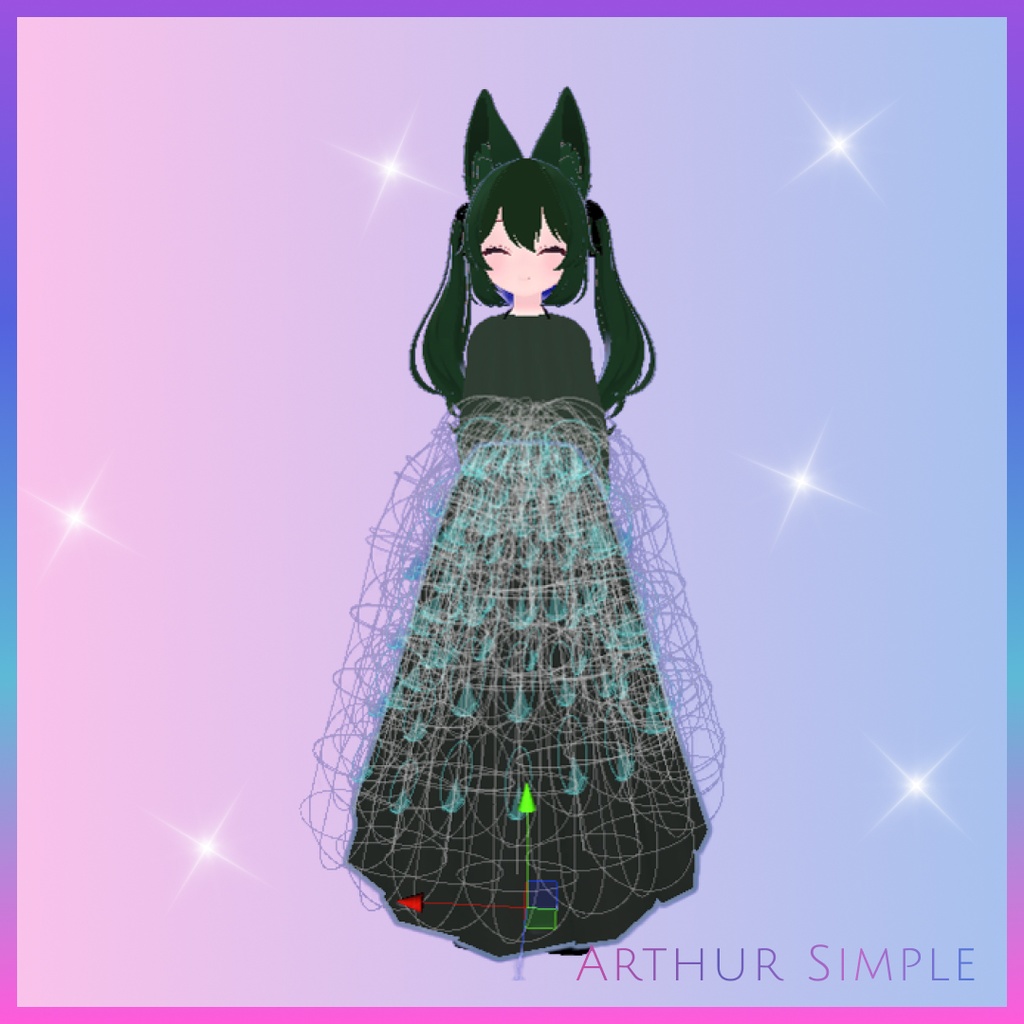 ✨【かりんちゃん用】シンプル ロングスカート