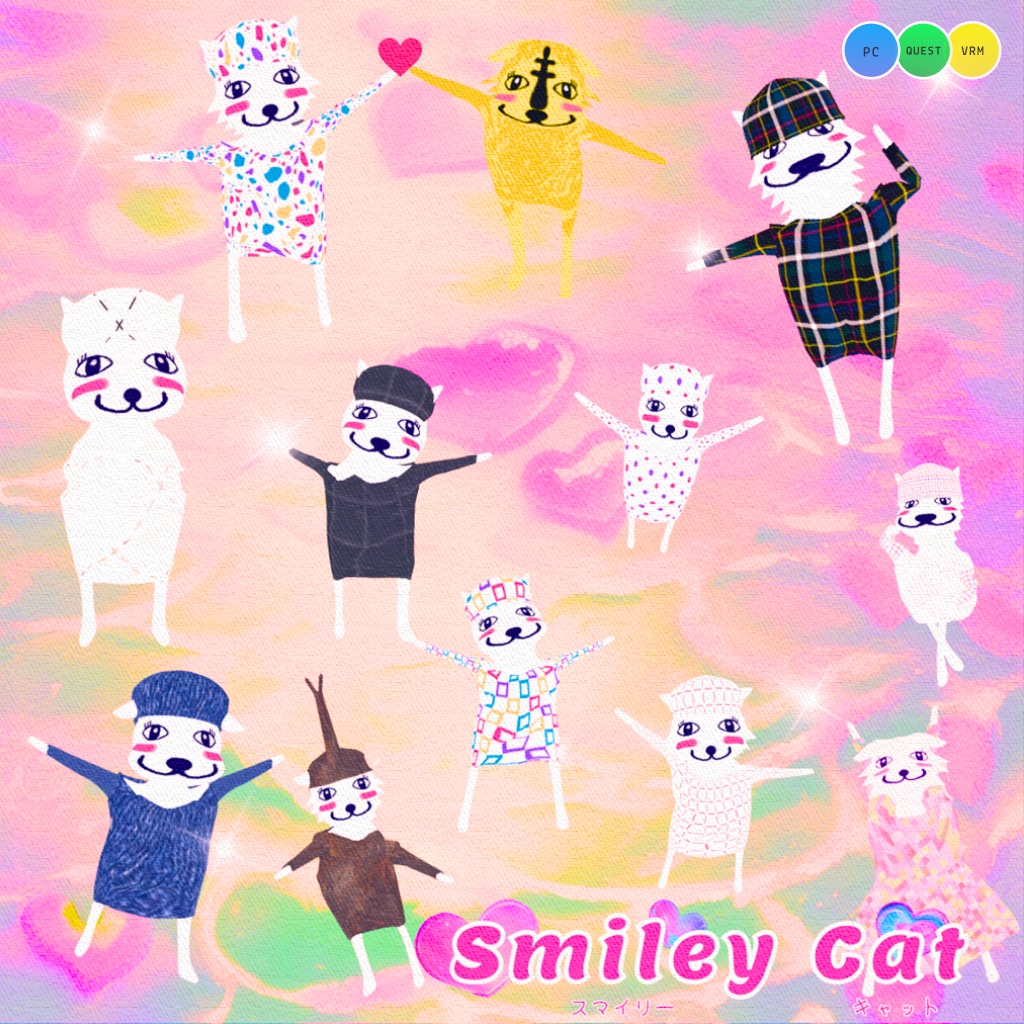 ✨ Smiley Cat スマイリーキャット 