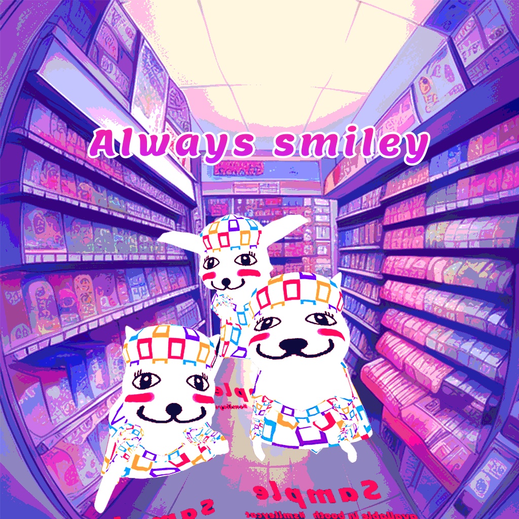 ✨ Smiley Cat スマイリーキャット オリジナル3Dモデル