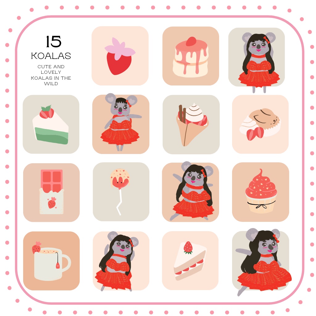 ✨ Lovely Koala / ラブリーコアラ オリジナル3Dモデル