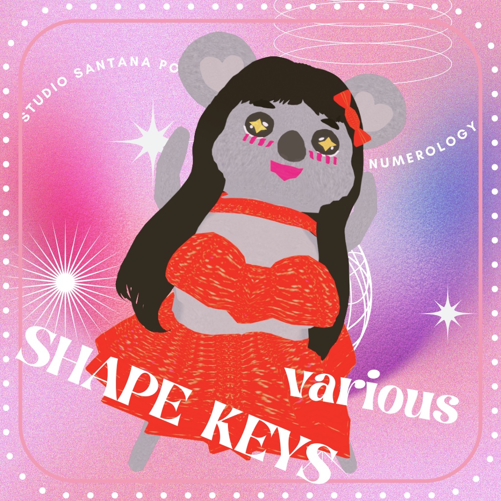 ✨ Lovely Koala / ラブリーコアラ オリジナル3Dモデル