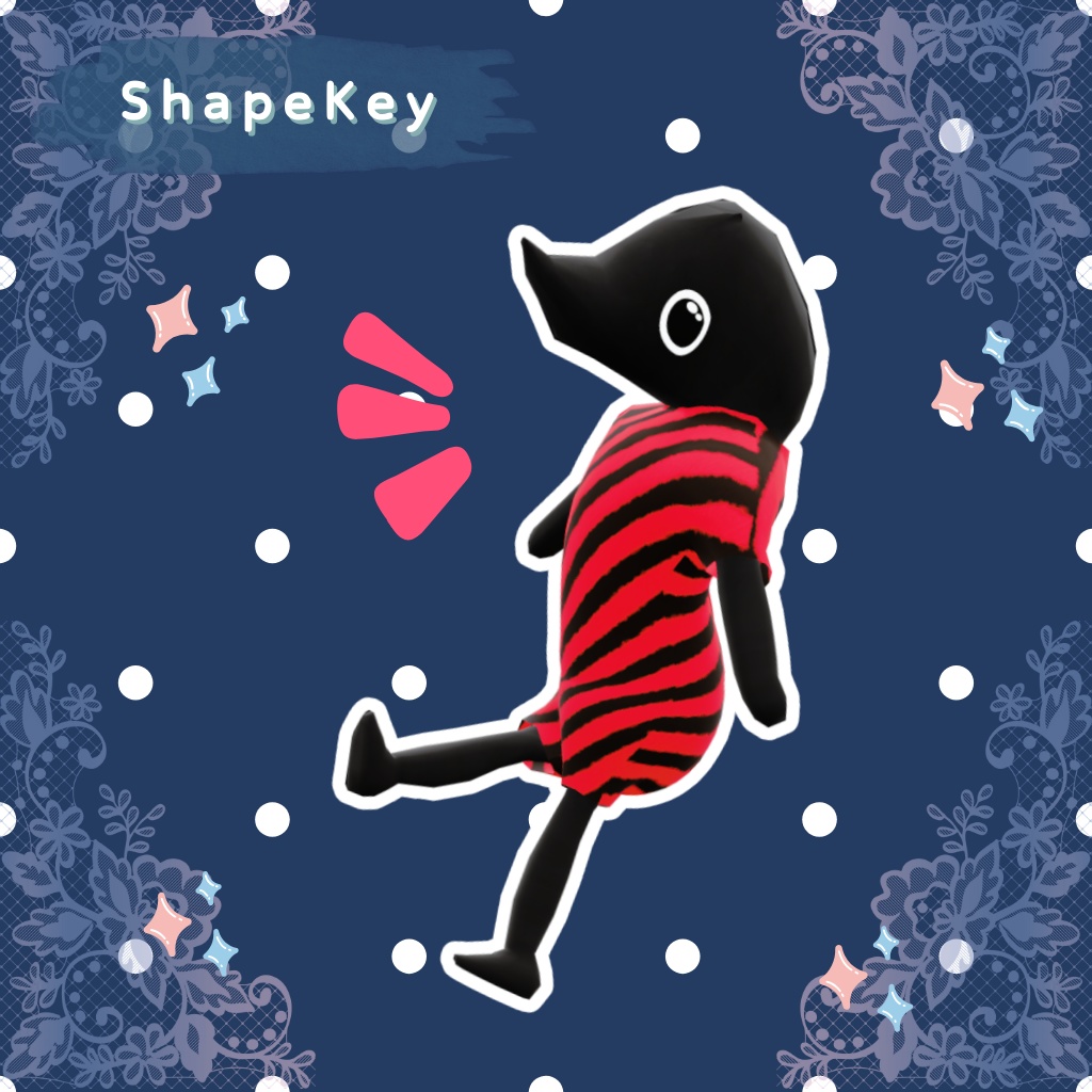 ✨ のくとりーな / NoctoRhina オリジナル3Dモデル