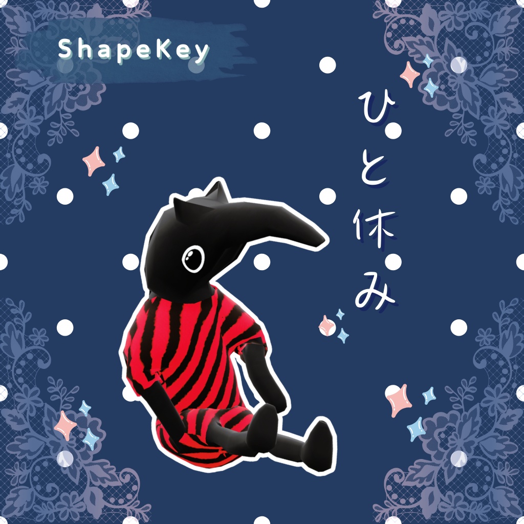 ✨ のくとりーな / NoctoRhina オリジナル3Dモデル