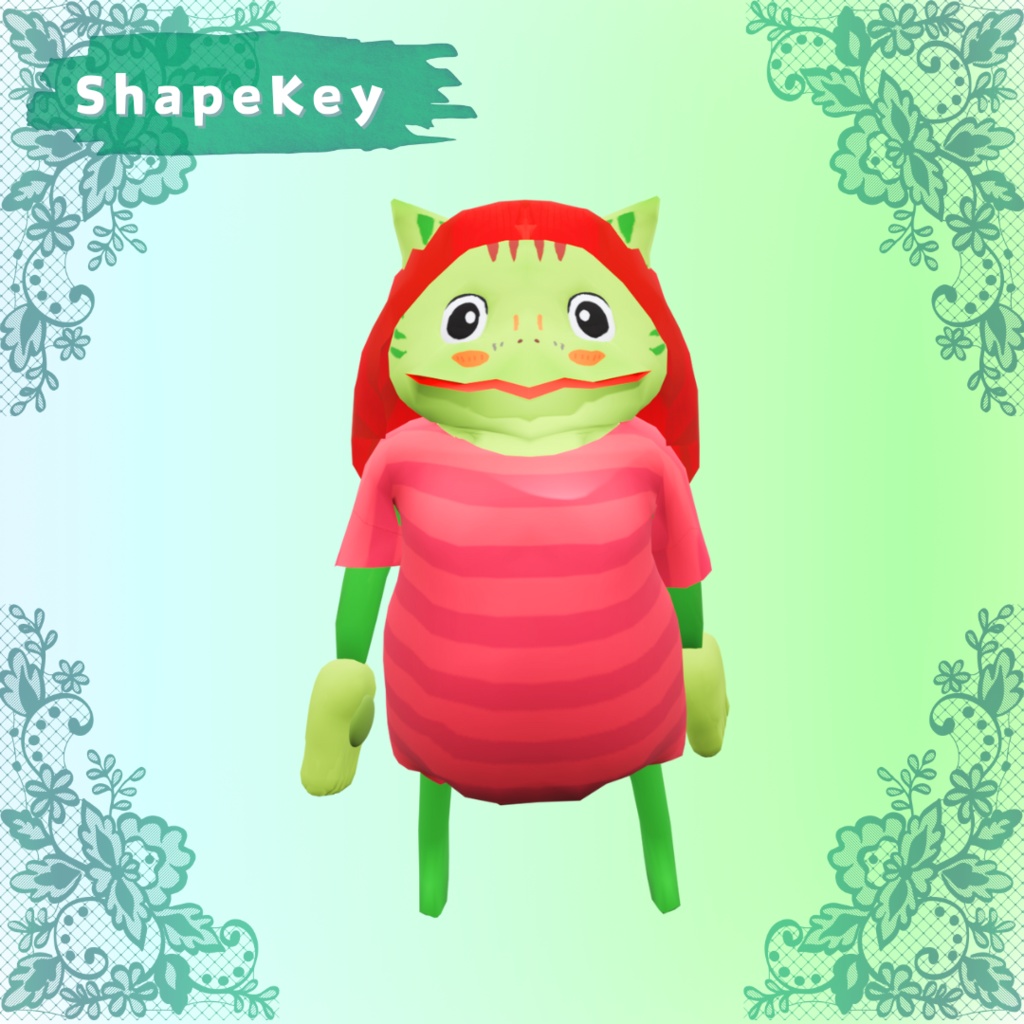 ✨ ぴょんぽこ / PyonPoko オリジナル3Dモデル