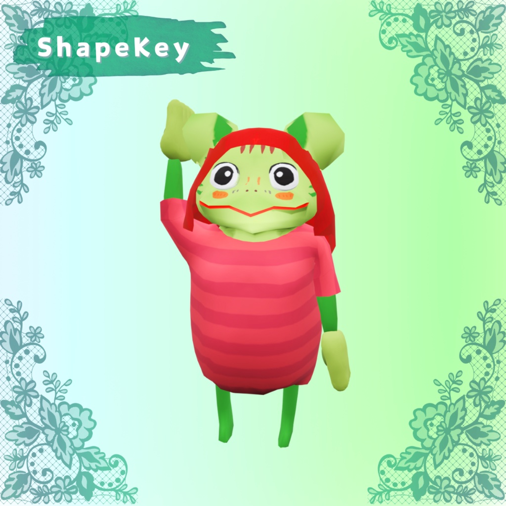 ✨ ぴょんぽこ / PyonPoko オリジナル3Dモデル