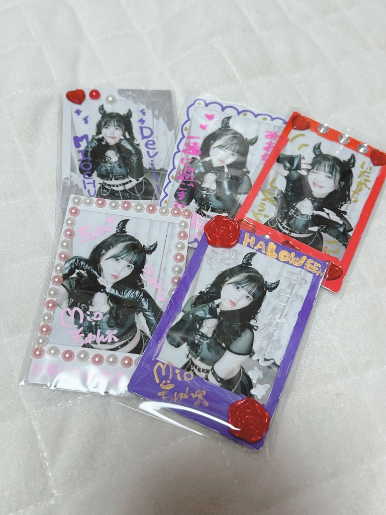 【ハロウィン デコチェキ】『デビルちゅん😈』