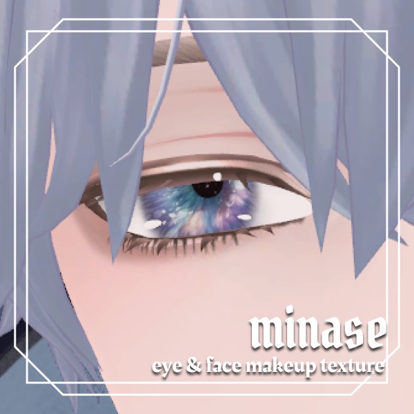 【Minase】eye 40pattern & makeup 2pattern texture
