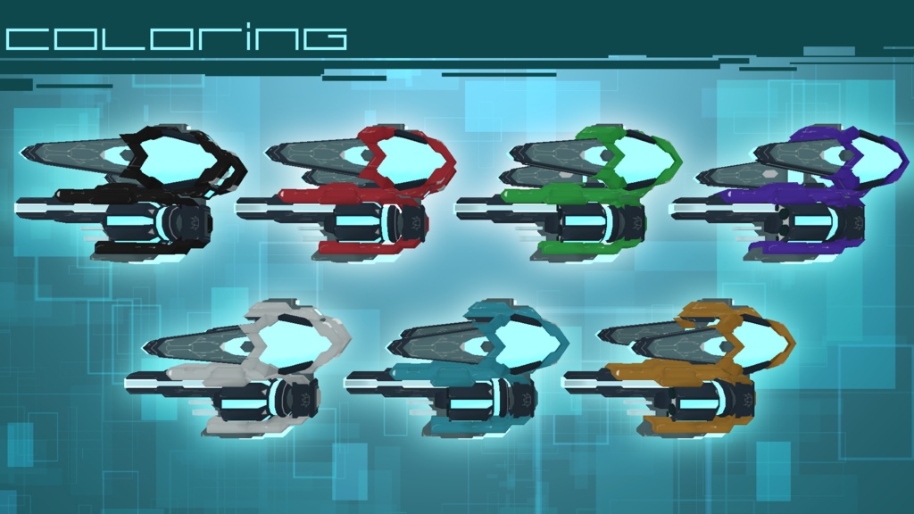 【VRChat向け】3Dモデル サイバー風ガンブレード N-O-S-04 NoiseGunBlade