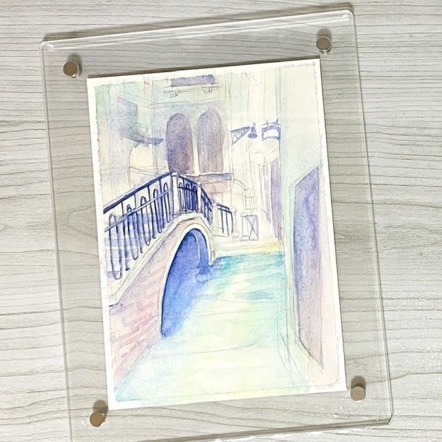 ヴェネツィアの水彩原画