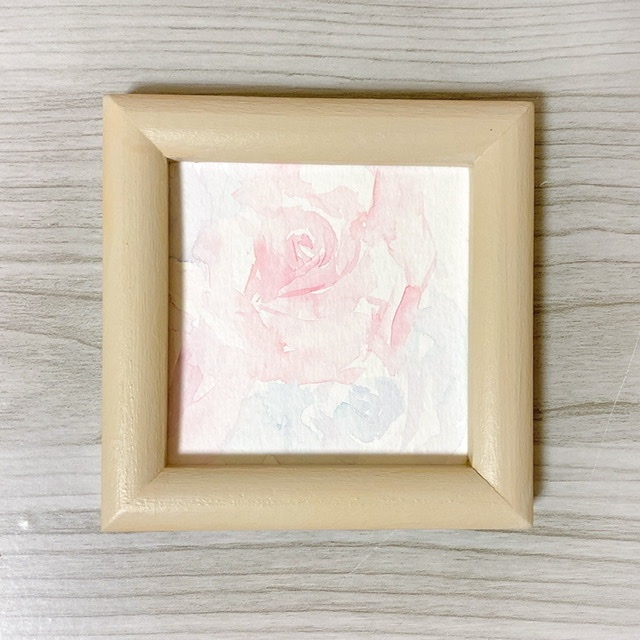 優しい薔薇のミニ原画