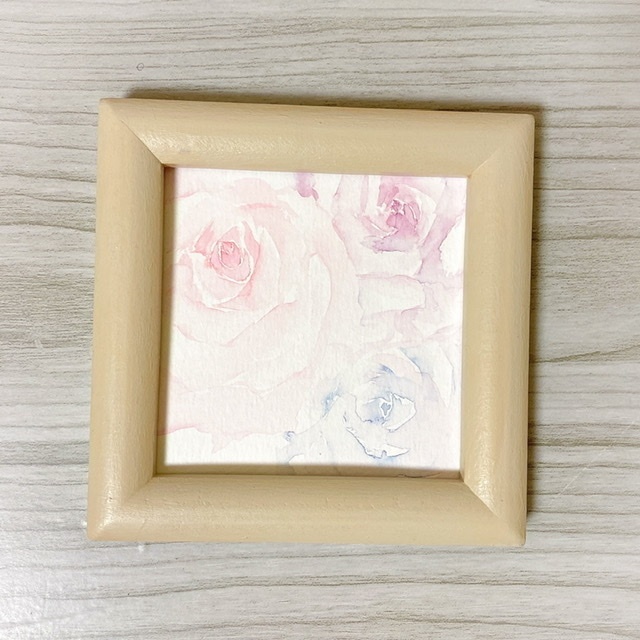 優しい薔薇のミニ原画