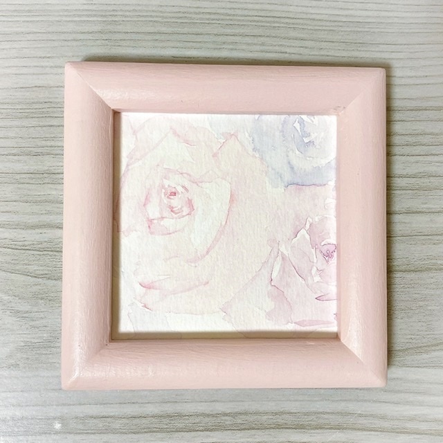 優しい薔薇のミニ原画