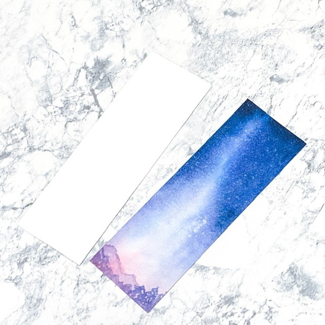 星降る夜空のしおりセット*2枚入り