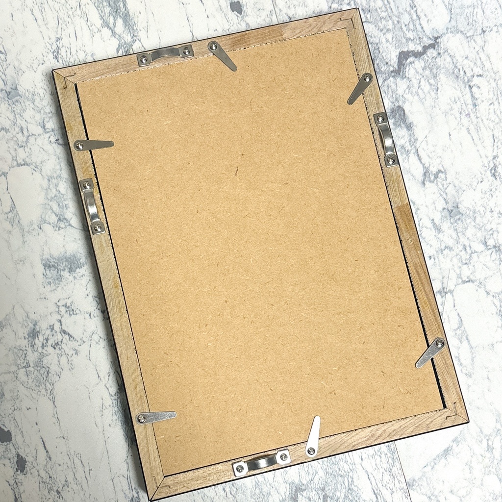 【額装原画】きらめく夜空【万年筆インク】