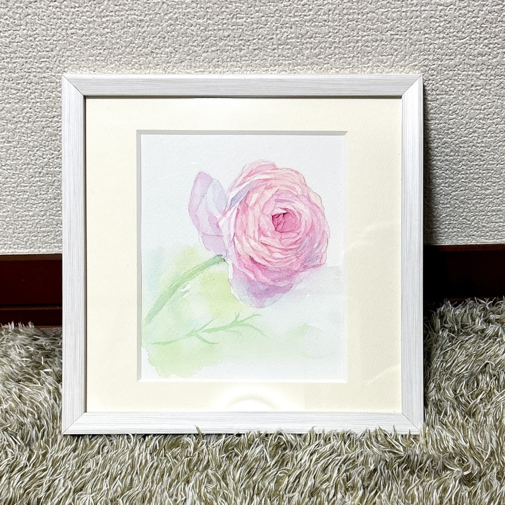 【額装原画】つつみこむように【20角】