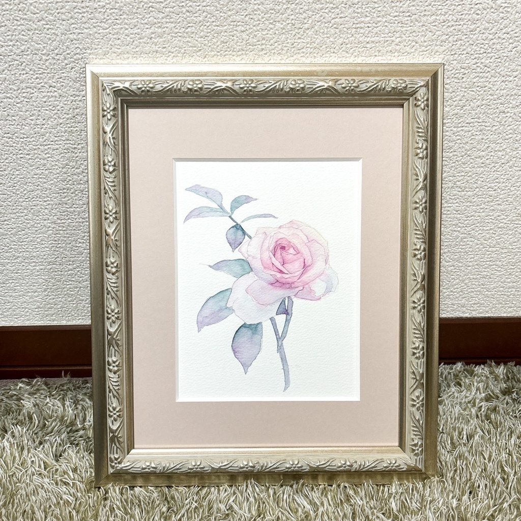 【額装原画】ささやかに【インチ】